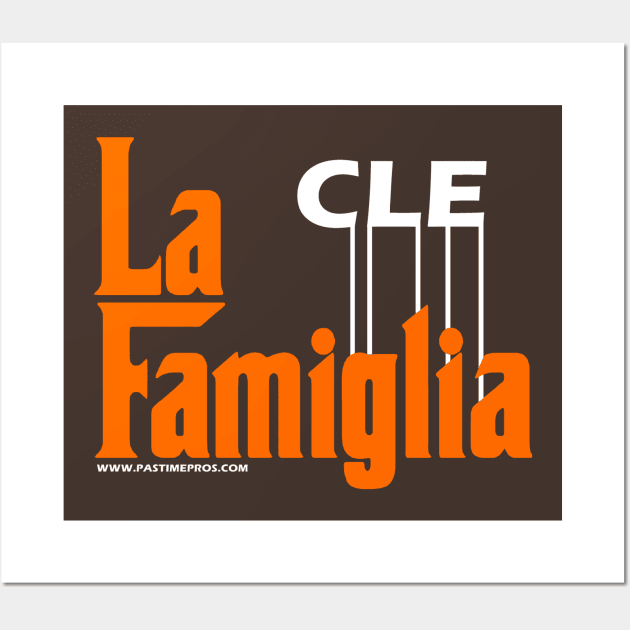 La Famiglia Cleveland Browns Wall Art by Pastime Pros